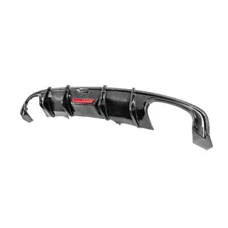 Achterbumper diffuser (voor Base Sedan 2015-2019, Carbon) foto 3