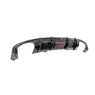 Achterbumper diffuser (voor Base Sedan 2015-2019, Carbon) foto 4