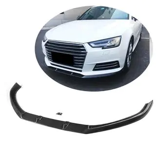 Voorbumper lipspoiler Lip V1 (voor Base Sedan 2015-2019, carbon) foto 1