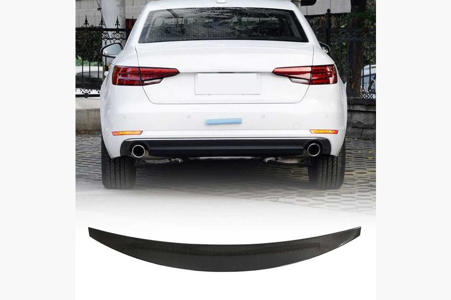 Audi A4 B9 2015–2024 Spoiler V1 (voor Sedan, carbon) Image