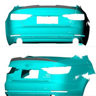 V4 spoiler (voor Sedan, carbon) foto 2
