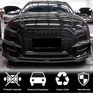 Mistlamp sierlijsten V2 (voor S-Line Sedan 2015-2019, carbon) foto 2