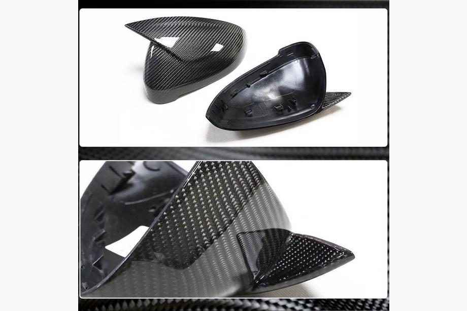 Audi A4 B9 2015–2024 Spiegelkappen set, LHD vervanging (Carbon) V1 Foto 5