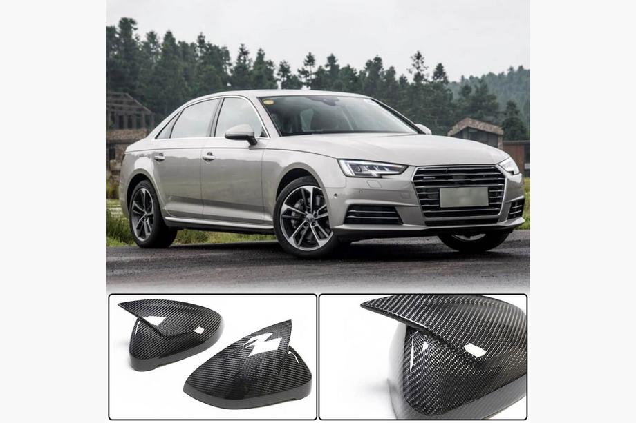 Audi A4 B9 2015–2024 Spiegelkappen set LHD vervanging (Carbon) V2 Image