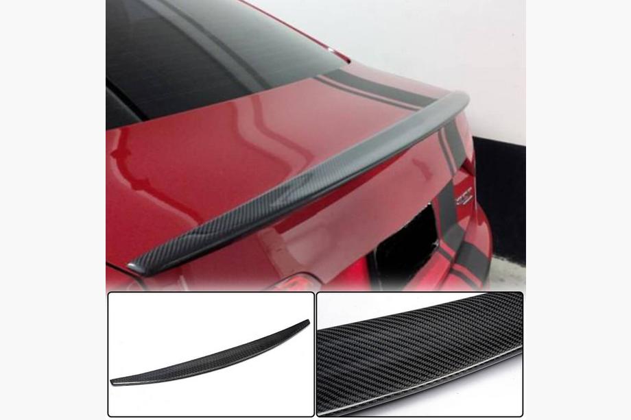 Audi A5 2007–2015 V5 spoiler (voor Coupe, carbon) Foto 1