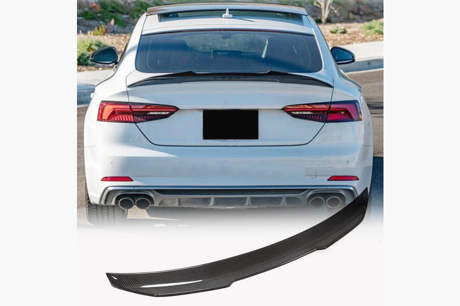 Audi A5 2016–2025 Spoiler V7 (voor Sportback, carbon) Foto 1