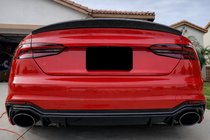 Audi A5 2016–2025 V6 spoiler (voor Sportback, carbon) foto 2