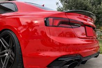 Audi A5 2016–2025 V6 spoiler (voor Sportback, carbon) foto 1