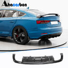 Audi A5 2016–2025 Achterbumper diffuser V3 (voor S-Line 2016-2020, carbon) foto 2