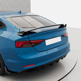 Achterbumper diffuser V3 (voor S-Line 2016-2020, carbon) foto 3