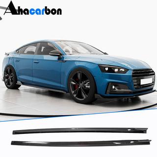 Sideskirts 2016-2020 V1 (voor Sportback, carbon) foto 1