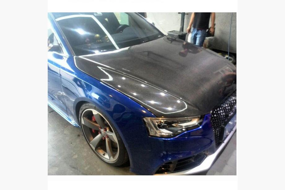 Audi A5 2007–2015 Motorkap (2012-2015, carbon) Foto 2