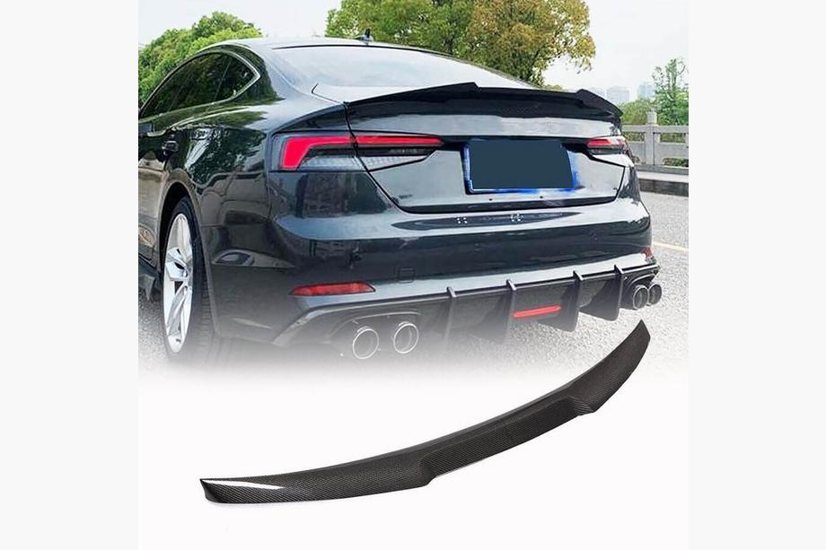 Audi A5 2016–2025 Spoiler V4 (voor Sportback, kunststof) Image