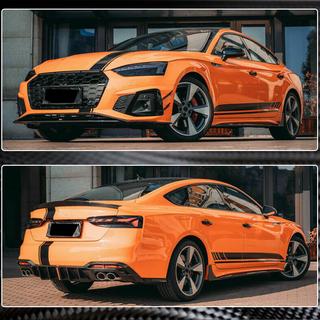 Side skirts 2021-2025 V1 (voor Sportback, carbon) foto 3