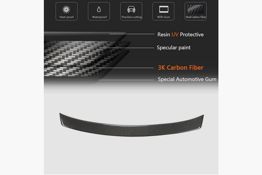 Audi A5 2007–2015 Spoiler V1 (Cabriolet, carbon) Foto 4