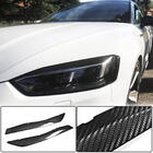 Audi A5 2016–2025 Koplamp wenkbrauwen (carbon) foto 2