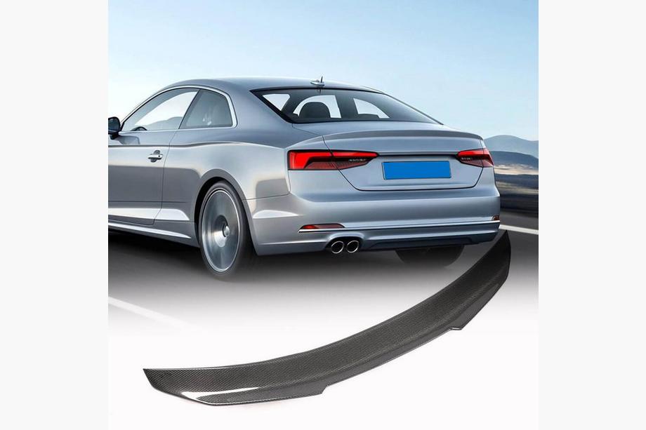Audi A5 2016–2025 Spoiler V1 (voor coupé, carbon) Image