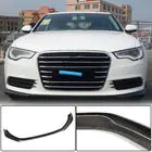 Audi A6 C7 2011–2017 Carbon frontbumper lip (voor Base 2012-2015) foto 1