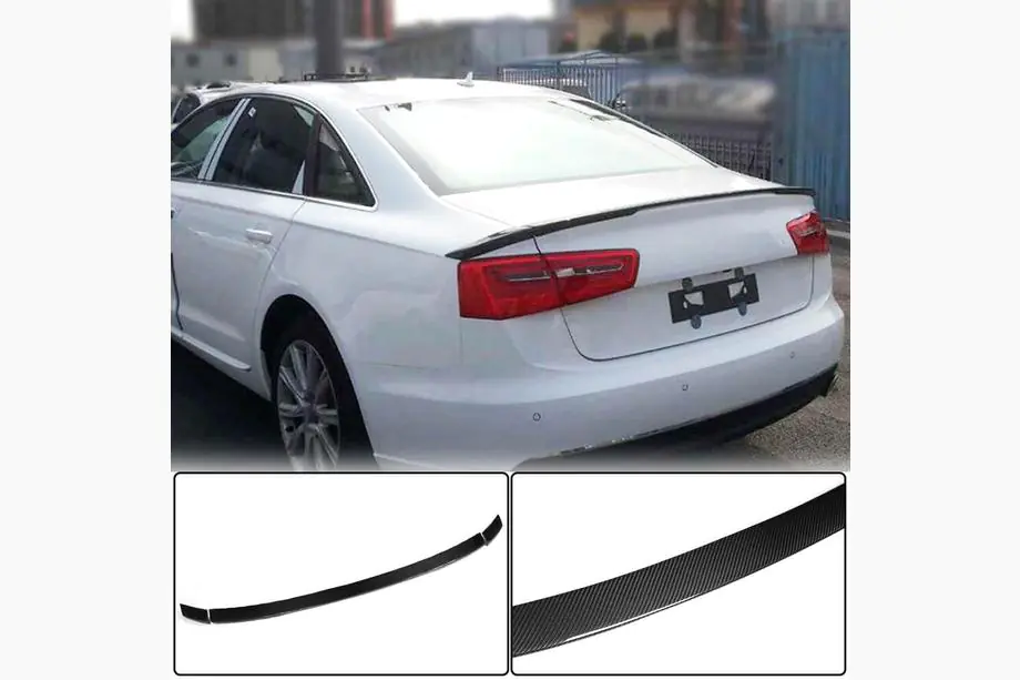 Audi A6 C7 2011–2017 Lipspoiler V4 (carbon) Foto 1