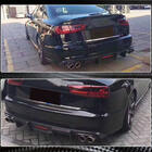 Audi A6 C7 2011–2017 Achterbumper diffuser carbon (voor Base 2014-2018) foto 4