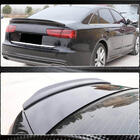 Audi A6 C7 2011–2017 Lip spoiler V2 (carbon) foto 5
