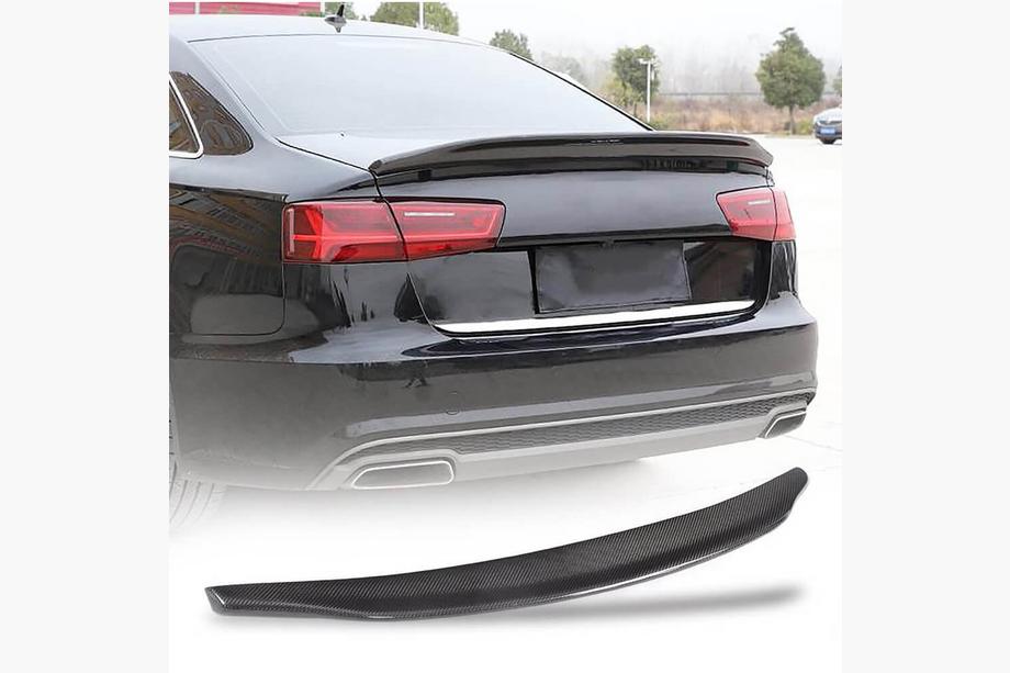 Audi A6 C7 2011–2017 Lip spoiler V2 (carbon) Image