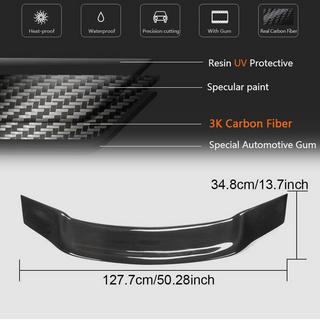 Spoiler V1 (voor sedan, carbon) foto 4