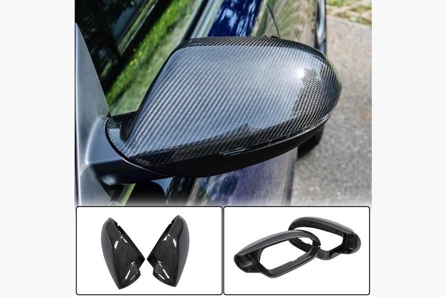 Audi A6 C7 2011–2017 Spiegelkappen, set ter vervanging (Carbon) V1 Image