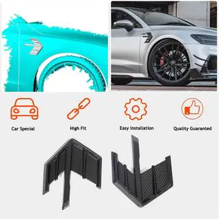 Spatbordkappen (2018-2022, dry carbon) Audi A7 2018– foto 2