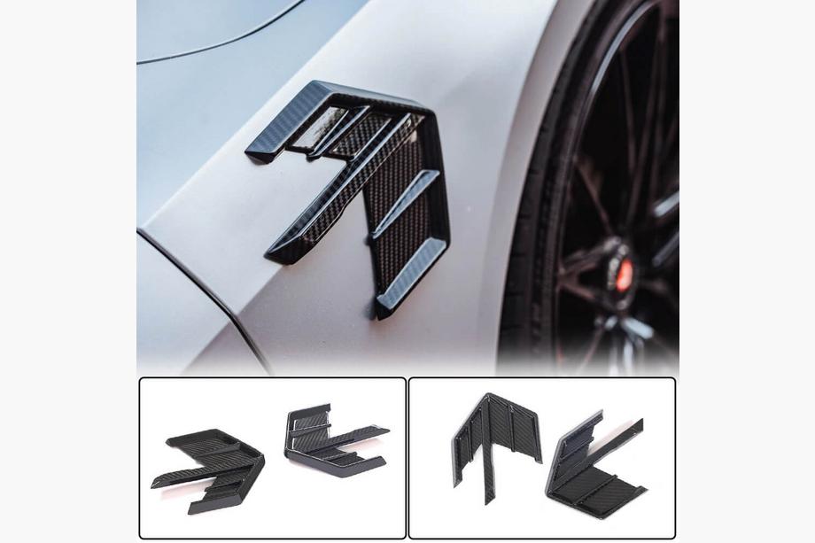Audi A7 2018– Spatbordkappen (2018-2022, dry carbon) Image