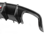 Audi A7 2010–2018 Achterbumperdiffuser (voor S-Line, 2014-2018, carbon) foto 6