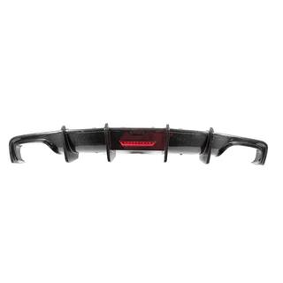 Achterbumperdiffuser (voor S-Line, 2014-2018, carbon) foto 2