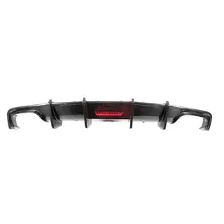 Achterbumperdiffuser (voor S-Line, 2014-2018, carbon) foto 2