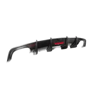Achterbumperdiffuser (voor S-Line, 2014-2018, carbon) foto 3