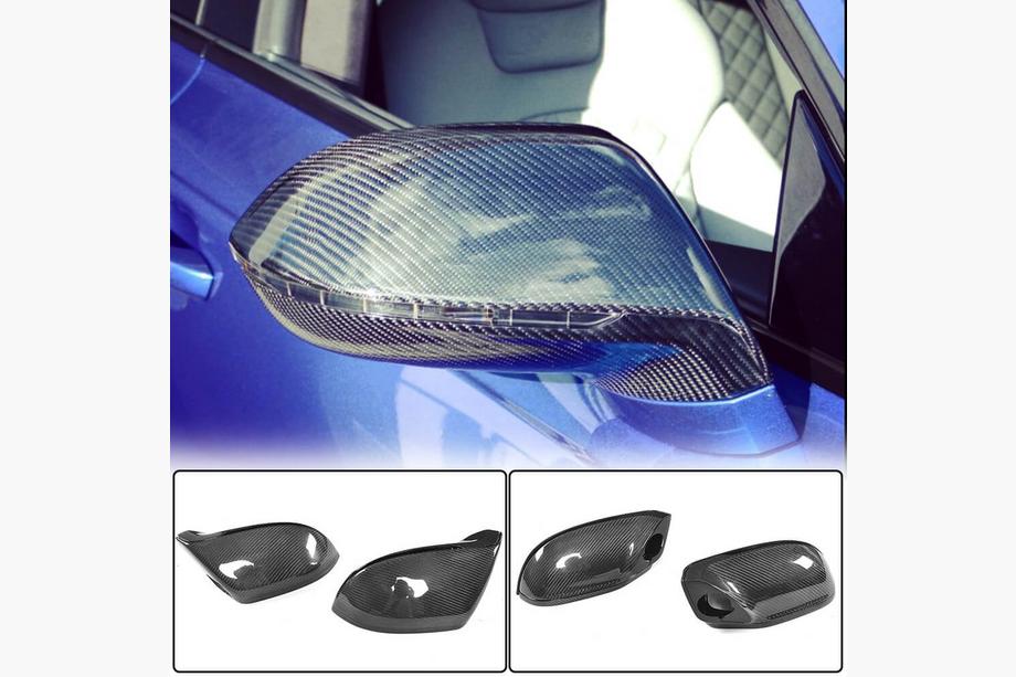 Audi A7 2010–2018 Vervanging buitenspiegelkappen, set (Carbon) V2 Foto 2