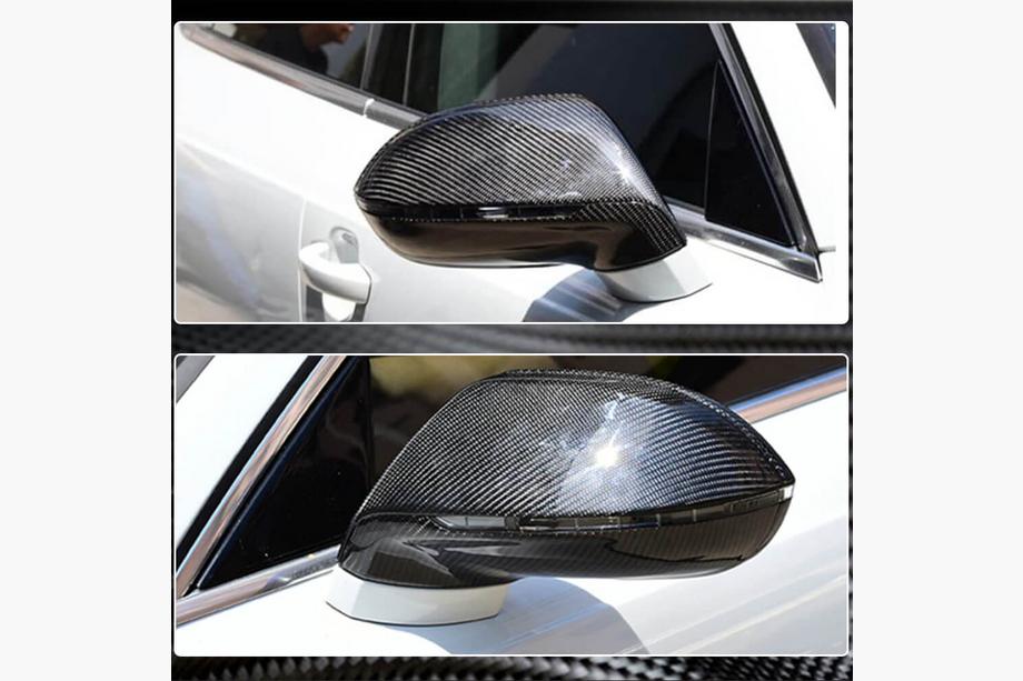 Audi A7 2010–2018 Vervanging buitenspiegelkappen, set (Carbon) V2 Foto 5