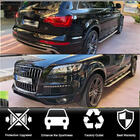 Audi Q7 2005–2015 Wielkastlijsten (Glanzend zwart PU) foto 2