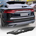 Audi Q8 2018– Carbon afdekking boven de kentekenplaat (2019-2022, Carbon) foto 1