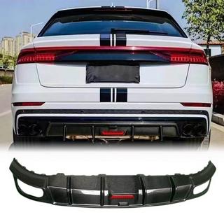 Achterbumper diffuser (carbon) Audi Q8 2018– foto 1
