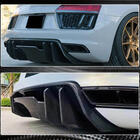 Audi R8 2015– Achterbumper diffuser V1 (2015-2020, Carbon) foto 4