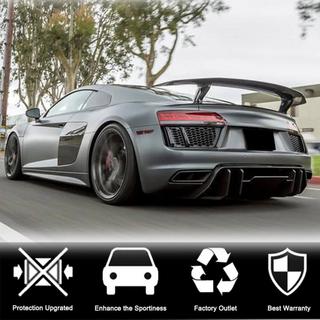 Achterbumper diffuser V1 (2015-2020, Carbon) foto 2