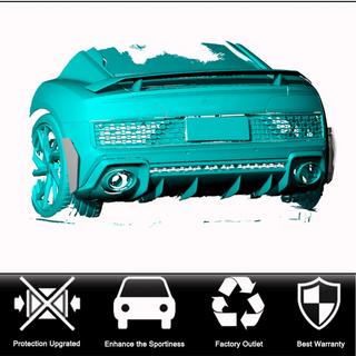 Achterbumper splitters (voor Spyder 2020+, carbon) foto 2