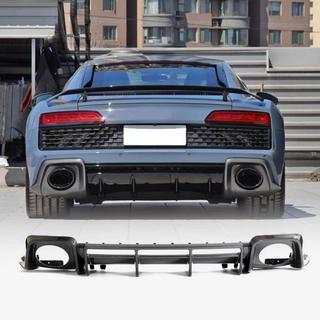 Achterbumper diffuser V2 (voor Spyder 2020+, carbon) Audi R8 2015– foto 1