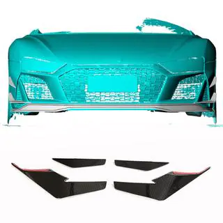 Front bumper lip V2 (2023+, carbon)