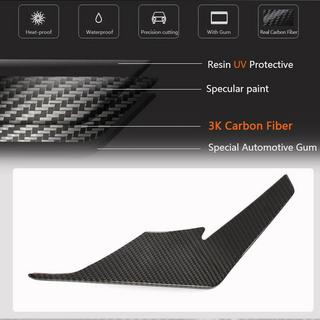 Front bumper lip V2 (2023+, carbon) foto 4
