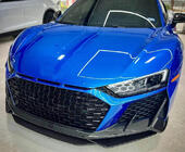 Audi R8 2015– Front bumper lipspoiler Lip V1 (2023+, Carbon) foto 3