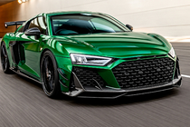 Audi R8 2015– Front bumper lipspoiler Lip V1 (2023+, Carbon) foto 1