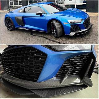 Front bumper lipspoiler Lip V1 (2023+, Carbon) foto 3