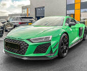 Audi R8 2015– Frontbumperlip Lip V2 (2023+, carbon) foto 4