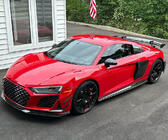 Audi R8 2015– Frontbumperlip Lip V2 (2023+, carbon) foto 5